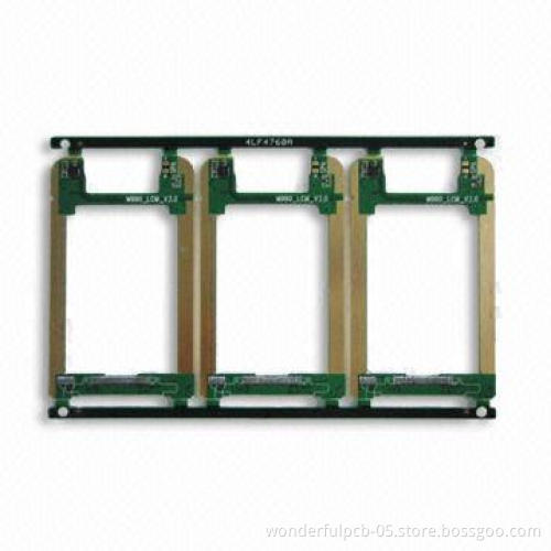 96.5 x 97.3mm Single-sided PCB Made of CEM-1 with 1oz Copper and HASL Finish, for Housing Light